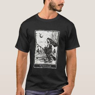 Tarot Card Styled Witchcraft Dark Tarot  Witch Gra T-Shirt