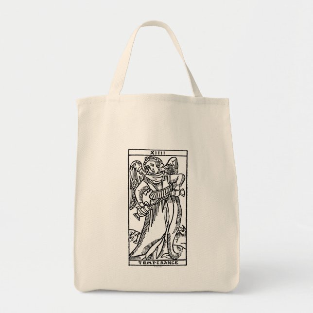 Tarot Card: Temperance Tote Bag (Front)