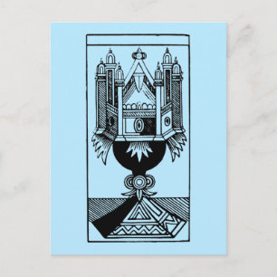Tarot Card: The Ace Of Cups Postcard