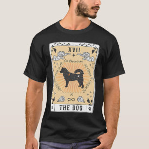 Tarot Card The Dog East Siberian Laika Celestial G T-Shirt