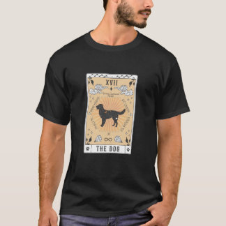 Tarot Card The Dog German Longhaired Pointer Galax T-Shirt