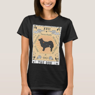 Tarot Card The Dog Icelandic Sheepdog Celestial Sp T-Shirt