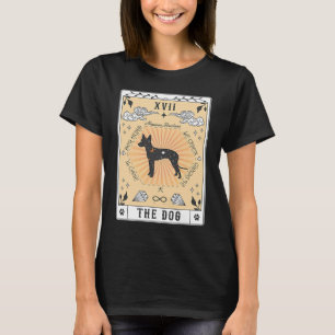 Tarot Card The Dog Mexican Hairless Celestial Spac T-Shirt