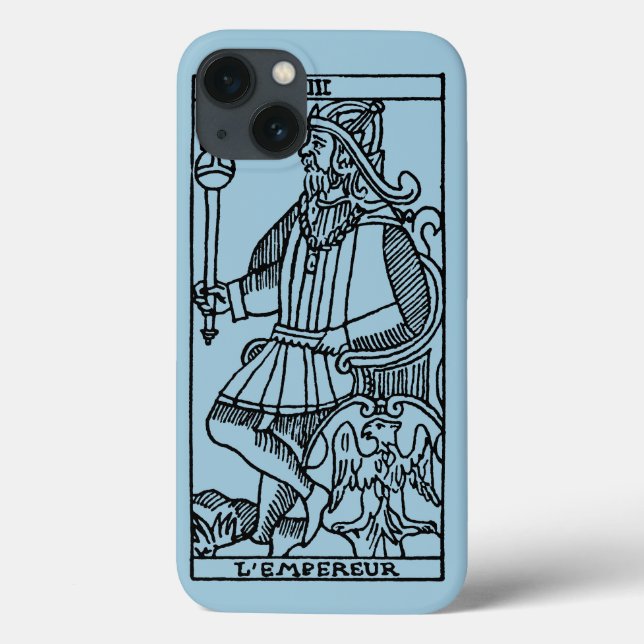 Tarot Card: The Emperor Case-Mate iPhone Case (Back)