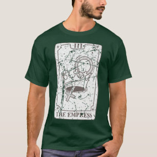 Tarot Card The Empress Crown Witch Occult Witchy A T-Shirt