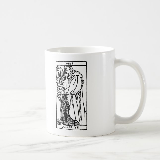 Tarot Card: The Hermit Coffee Mug (Right)
