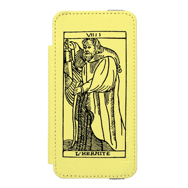 Tarot Card: The Hermit Incipio iPhone Wallet Case (Folio Front)