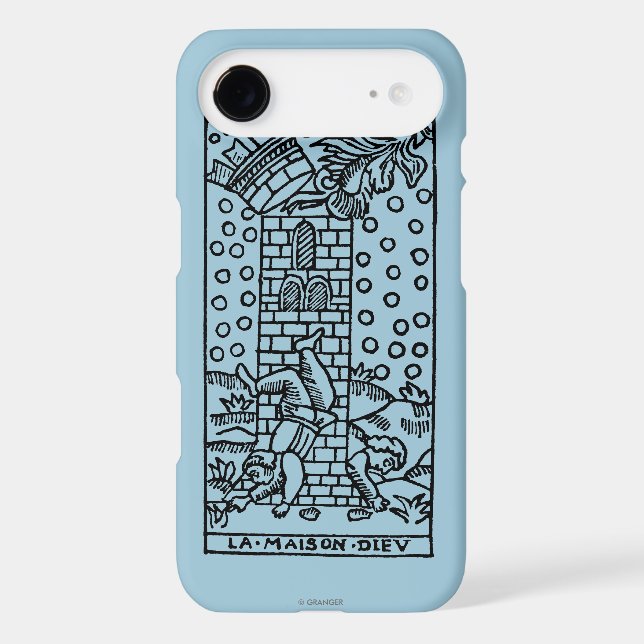Tarot Card: The Madhouse Case-Mate iPhone Case (Back)