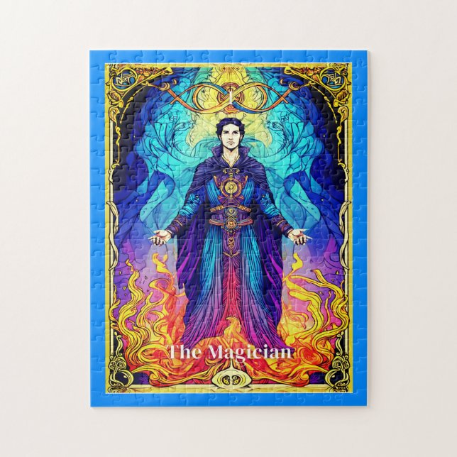 Tarot Card The Magician Jigsaw Puzzle (Vertical)
