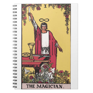 Tarot Card - The Magician Notebook