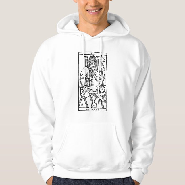 Tarot Card: The Pope Hoodie (Front)