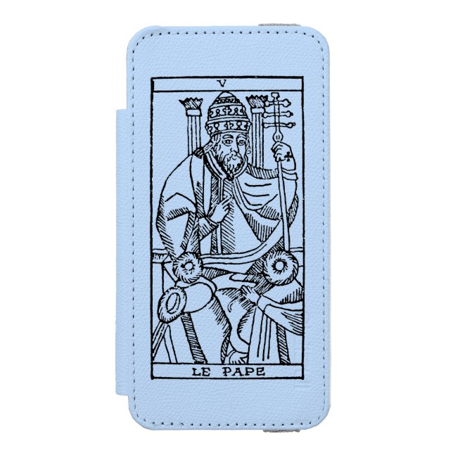 Tarot Card: The Pope Incipio iPhone Wallet Case (Folio Front)