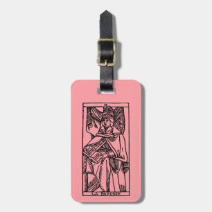 Tarot Card: The Popess Luggage Tag