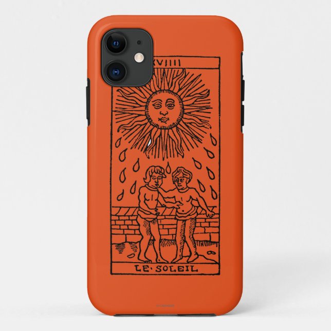 Tarot Card: The Sun Case-Mate iPhone Case (Back)