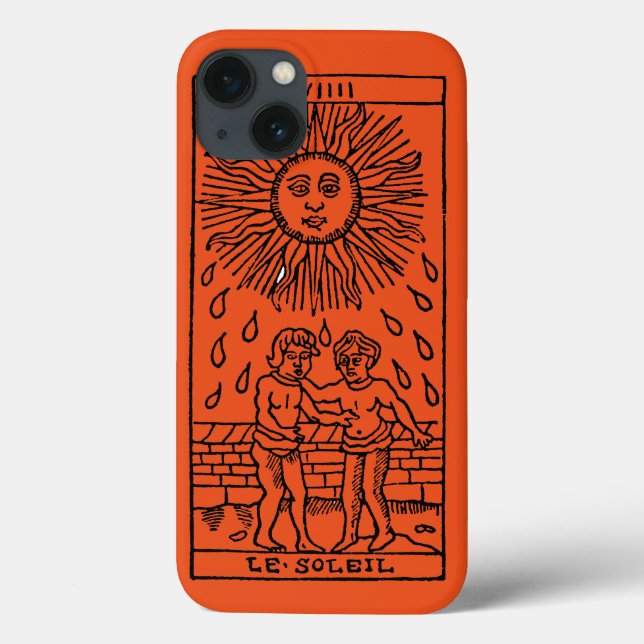 Tarot Card: The Sun Case-Mate iPhone Case (Back)