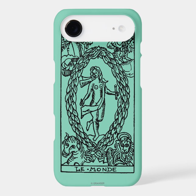 Tarot Card: The World Case-Mate iPhone Case (Back)