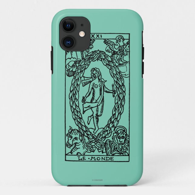 Tarot Card: The World Case-Mate iPhone Case (Back)