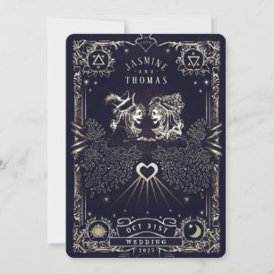 Tarot Card Wedding Invitation