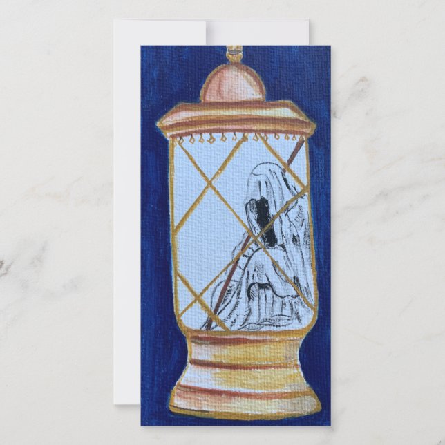 tarot feelings - the Hermit Thank You Card (Front)