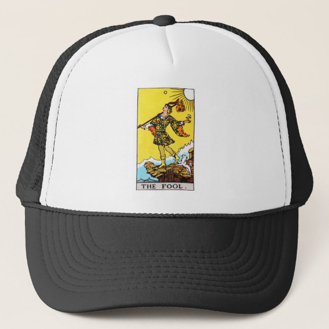 tarot-fool trucker hat (Front)