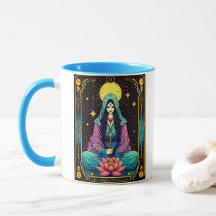 Tarot Illustration, the High Priestess Mug