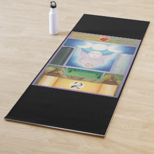 Tarot Key 2 High Priestess Yoga Mat