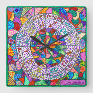 Tarot Lumination Wall Clock