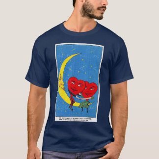 tarot moon and lovers card T-Shirt