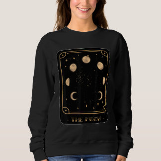 Tarot Moon Phases Tarot Card Mystical Cards Occul Sweatshirt