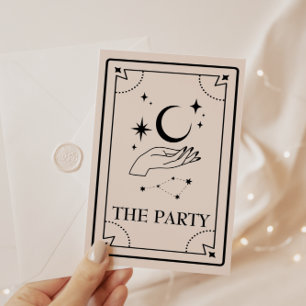 Tarot Mystic Fortune Bachelorette Party Invitation