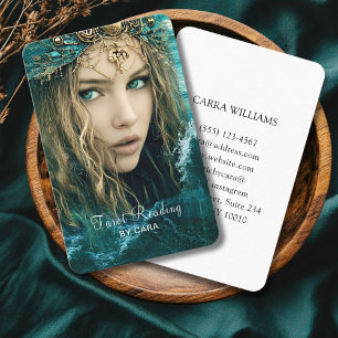 Tarot, Mystic Woman Business Card