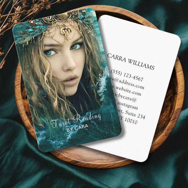 Tarot, Mystic Woman Business Card (Tarot, Mystic Woman Business Card. Perfect for Tarot Reader, Energy Reader and more. )