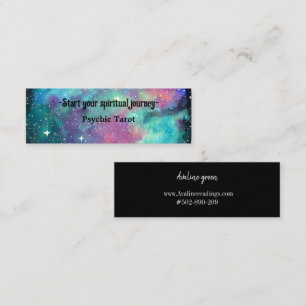 Tarot professional galaxy medium Business Card
