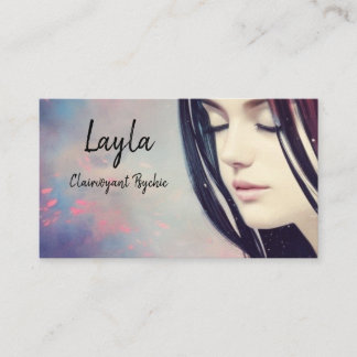 Tarot Psychic hair  Business Card