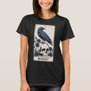 Tarot Rabe Totenkopf Shirt