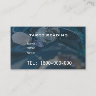 TAROT READING EDITABLE CARD