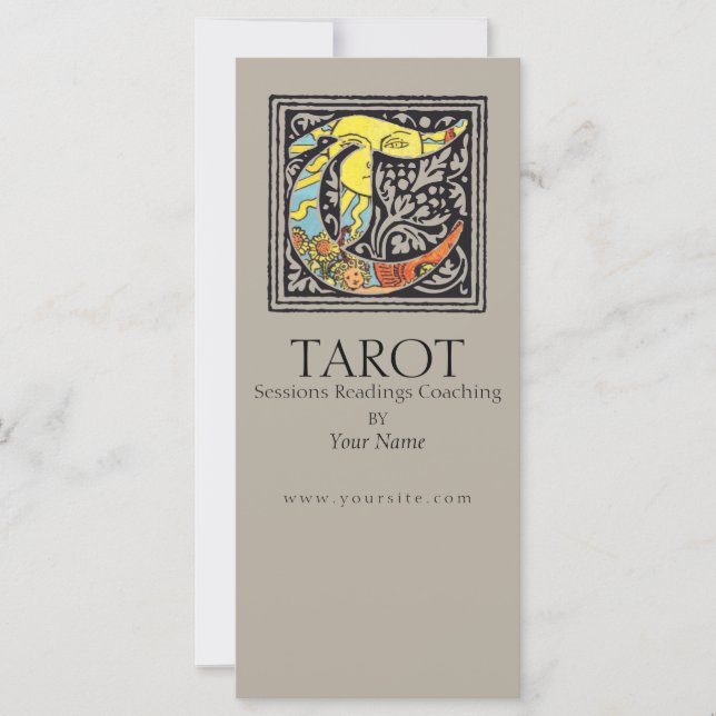 TAROT Sessions, Readings - Greeting Card, Flyer (Front)