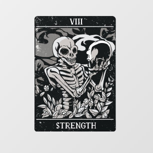 Tarot Skeleton Strength
