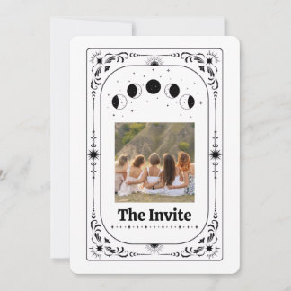 Tarot Template Custom Photo Bridesmaid Proposal