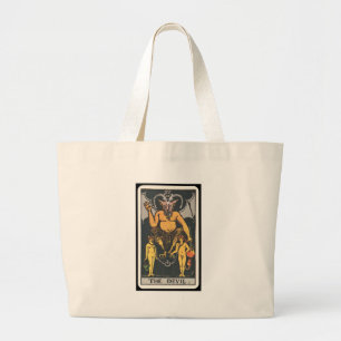 Tarot: The Devil Large Tote Bag