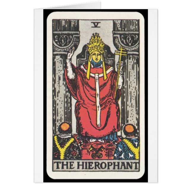Tarot: The Hierophant (Front)