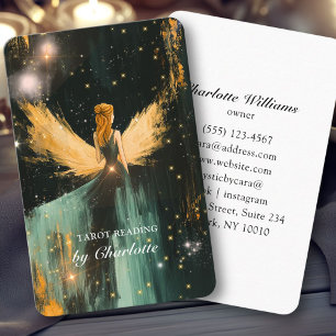 Tarot, Universe-Wings-Woman Business Card