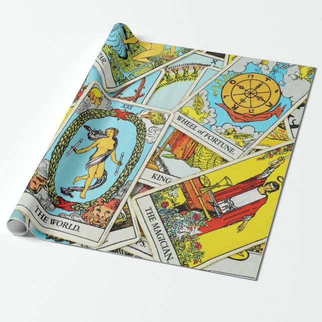 Tarot Wrapping Paper (Unrolled)