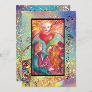 TAROTS OF LOST THE SHADOWS,LOVERS Valentine's Day Invitation