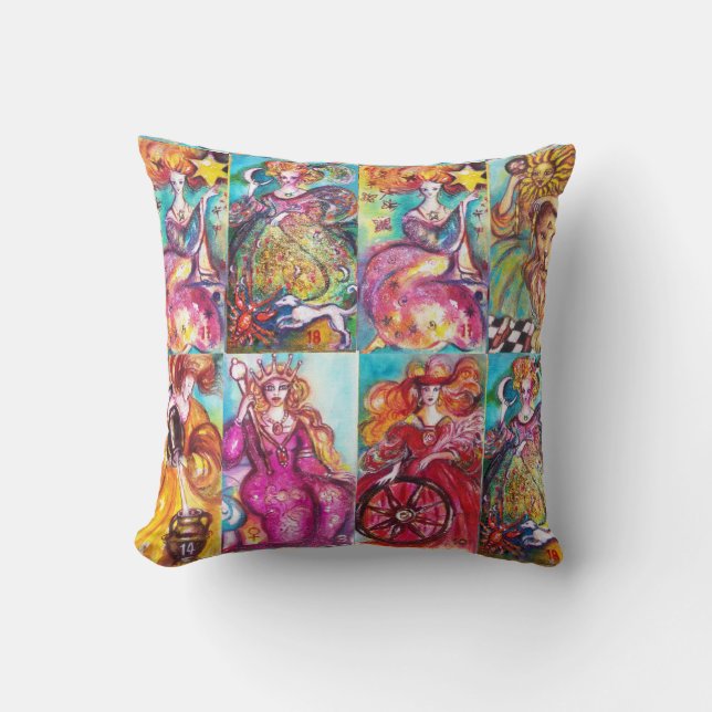 TAROTS OF THE LOST SHADOWS /STAR,MOON,SUN,EMPRESS CUSHION (Front)