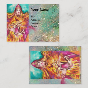 TAROTS OF THE LOST SHADOWS /Strength / Fortitude Business Card