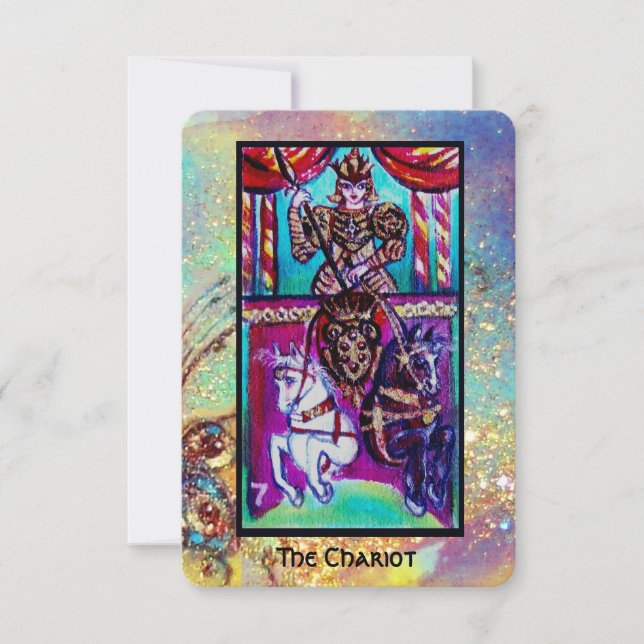 TAROTS OF THE LOST SHADOWS / THE CHARIOT ANNOUNCEMENT (Front)