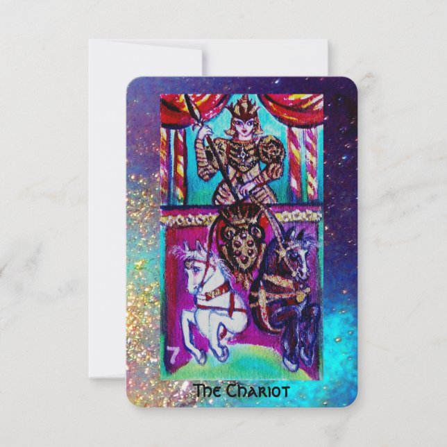 TAROTS OF THE LOST SHADOWS / THE CHARIOT Pearl Announcement (Front)