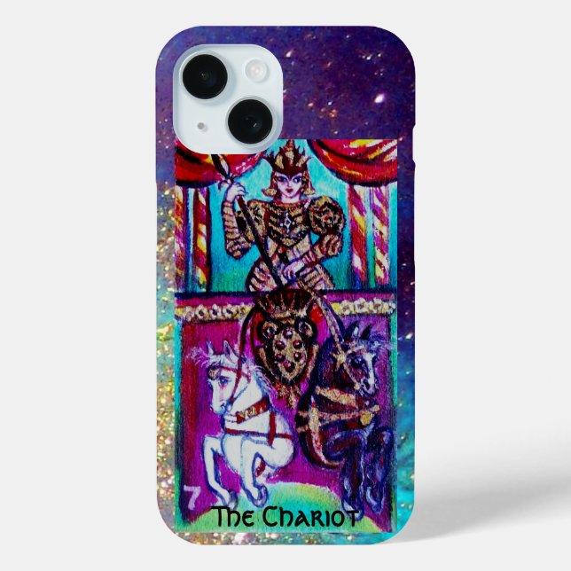 TAROTS OF THE LOST SHADOWS / THE CHARIOT Pearl Case-Mate iPhone Case (Back)
