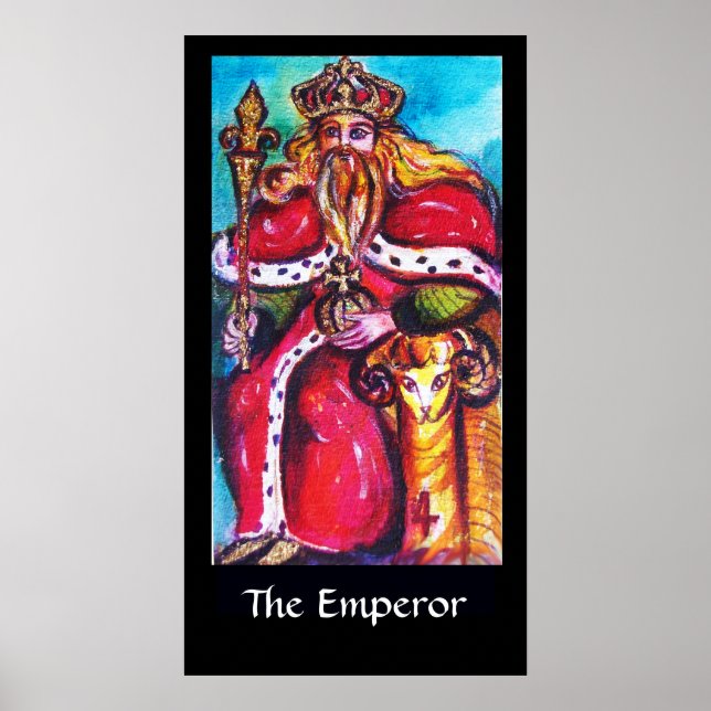 TAROTS OF THE LOST SHADOWS /THE EMPEROR POSTER (Front)